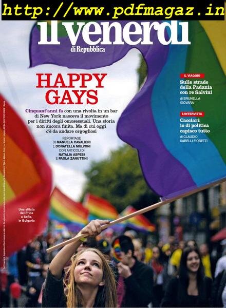 Il Venerdi di Repubblica – 21 giugno 2019 Cover