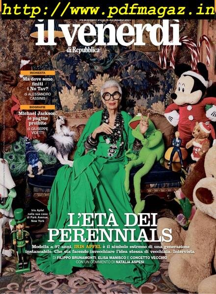 Il Venerdi di Repubblica – 24 maggio 2019 Cover