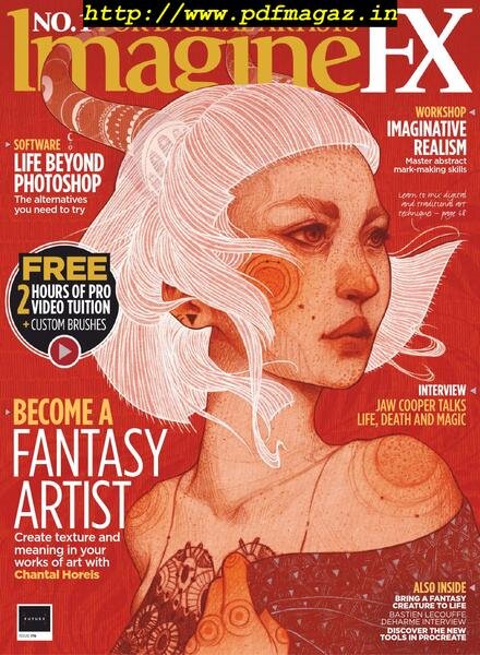 ImagineFX – August 2019 Cover