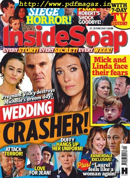Inside Soap UK – 22 June 2019 Cover