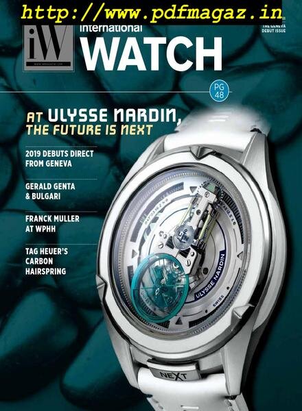 International Watch Magazine – Spring 2019 Cover