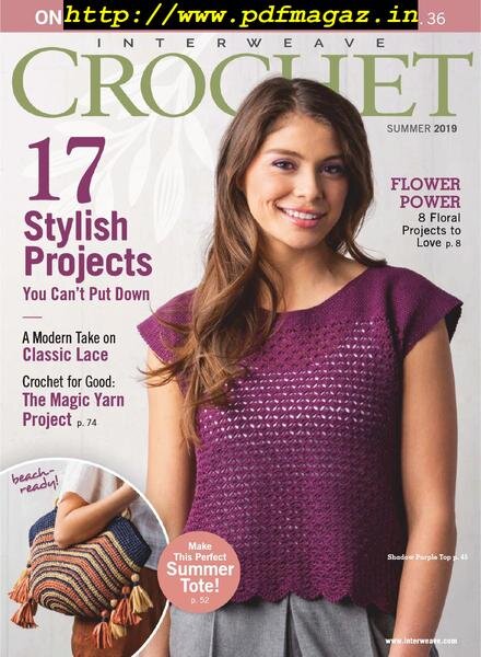 Interweave Crochet – May 2019 Cover
