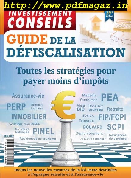 Investissement Conseils – juin 2019 Cover