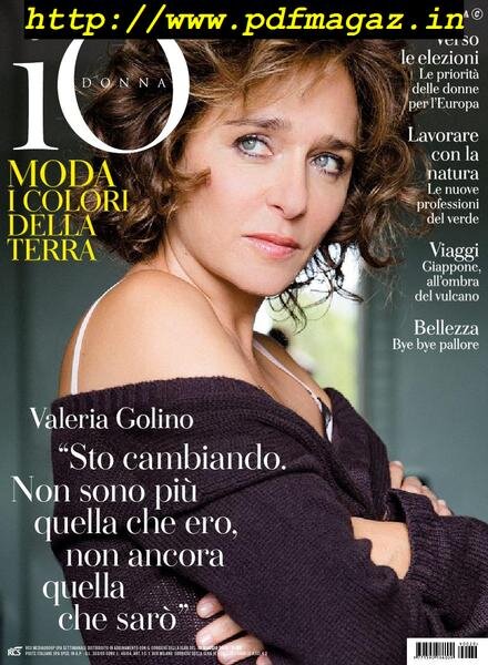 Io Donna del Corriere della Sera – 18 maggio 2019 Cover