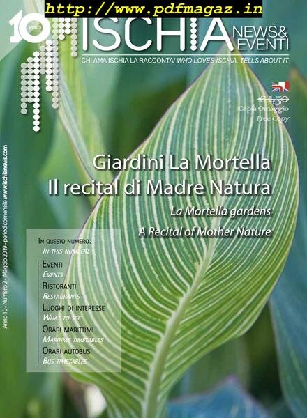 Ischia News&Eventi – Maggio 2019 Cover