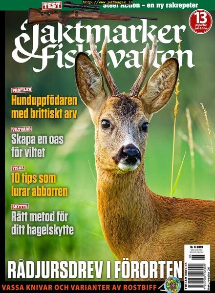 Jaktmarker & Fiskevatten – 22 maj 2019 Cover