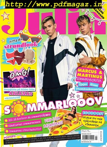Julia – juni 2019 Cover