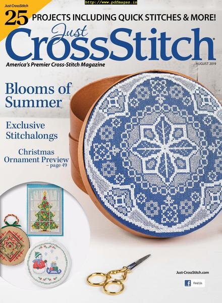 Just CrossStitch – August 2019 Cover