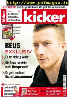 Kicker – 06 Juni 2019