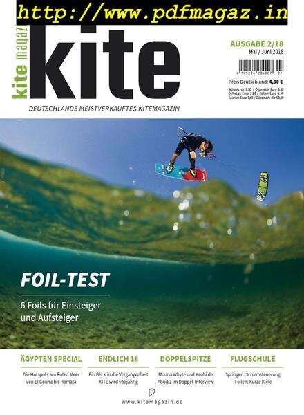 KITE Magazin – Mai 2018 Cover
