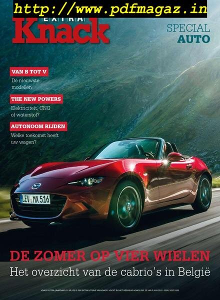 Knack Belgium Extra – 5 Juni 2019 Cover