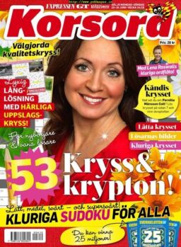 Korsord – 10 juni 2019