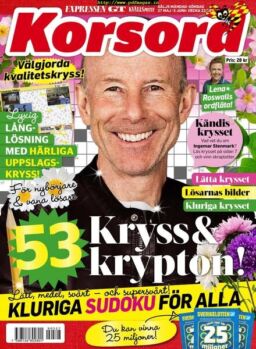 Korsord – 27 maj 2019