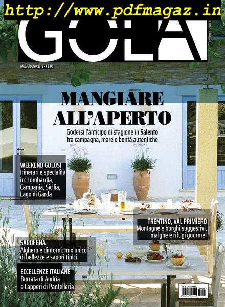 La Gola in viaggio – Maggio-Giugno 2019 Cover
