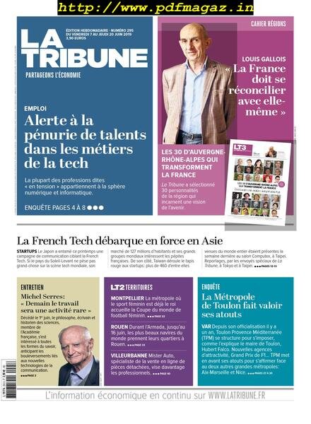 La Tribune – 7 Juin 2019 Cover