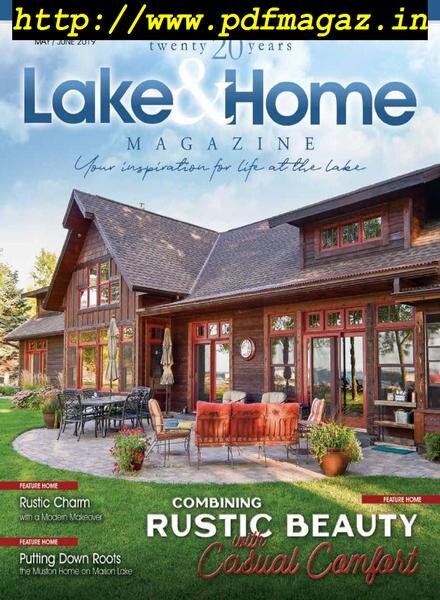 Lake & Home – May-June 2019 Cover