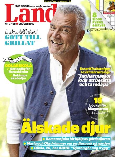 Land – 28 juni 2019 Cover