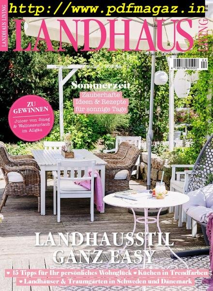 Landhaus Living – Mai 2019 Cover