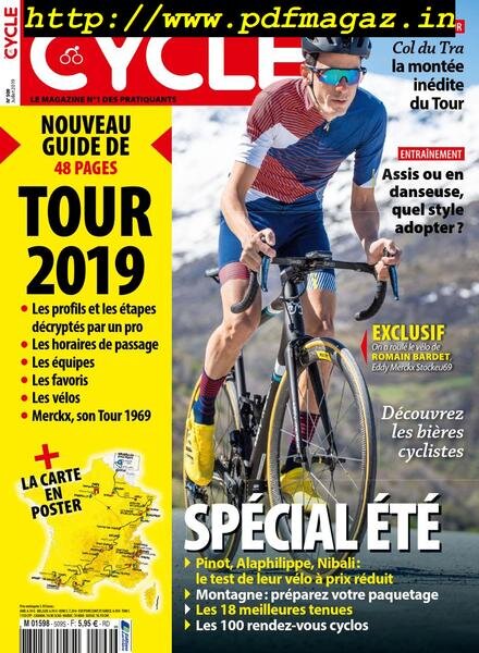 Le Cycle – juillet 2019 Cover