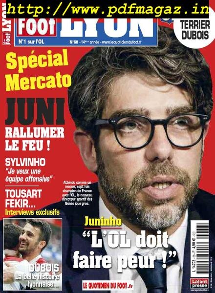 Le Foot Lyon – juillet-aout 2019 Cover