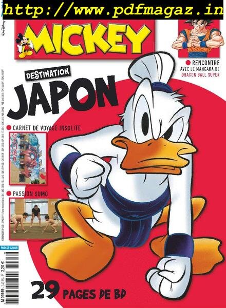 Le Journal de Mickey – 29 mai 2019 Cover