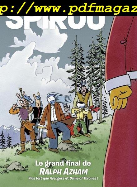 Le Journal de Spirou – 12 Juin 2019 Cover