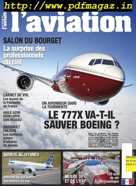 Le Magazine de l’Aviation – mai 2019 Cover