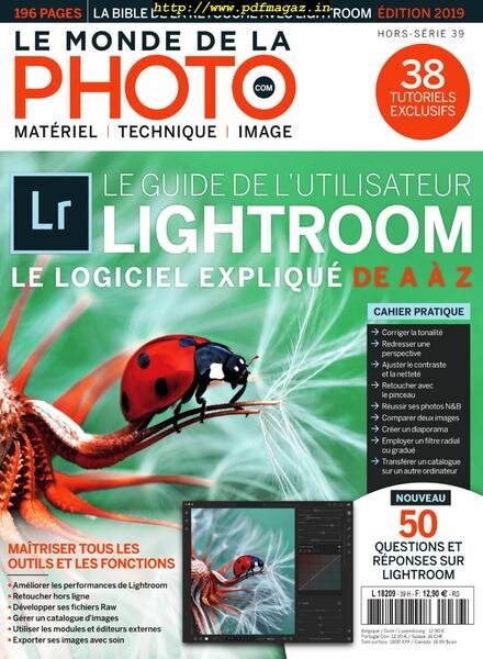Le monde de la photo – Hors-Serie – N 39, 2019 Cover