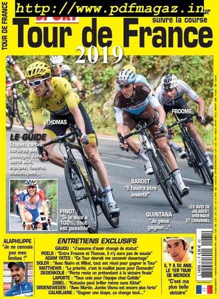 Le Sport – juillet 2019 Cover