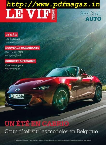Le Vif L’Express Extra – 6 Juin 2019 Cover
