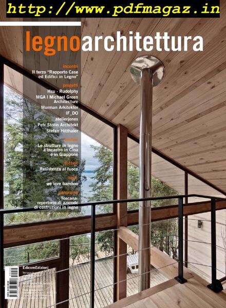 legnoarchitettura – Aprile 2019 Cover