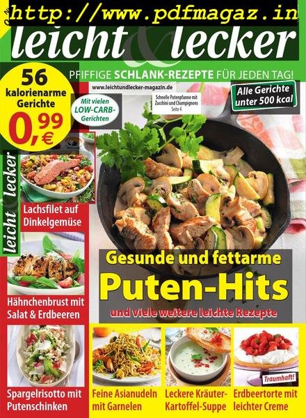 Leicht & Lecker – Mai-Juni 2019 Cover