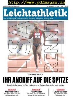 Leichtathletik – 12 Juni 2019