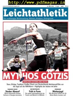 Leichtathletik – 22 Mai 2019