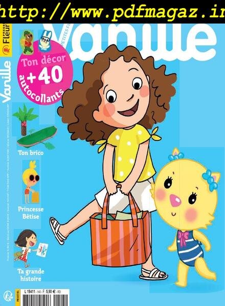 Les P’tites Filles a la Vanille – juillet 2019 Cover