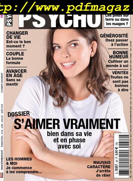 L’Essentiel De La Psycho – juin 2019 Cover