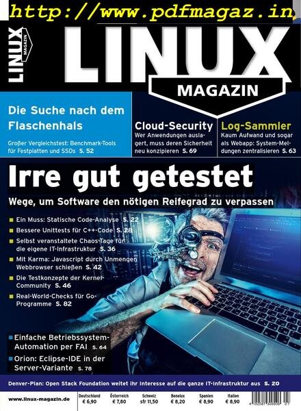 Linux-Magazin – Juli 2019 Cover