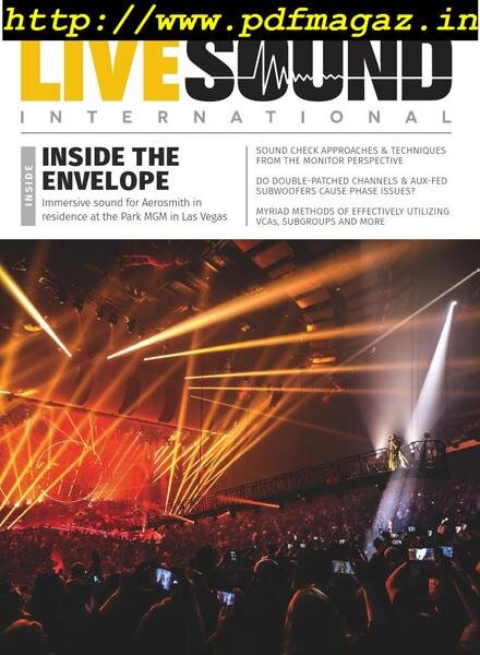 Live Sound International – June 2019 Cover