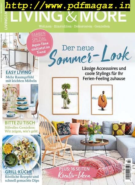 Living & More – Juli 2019 Cover