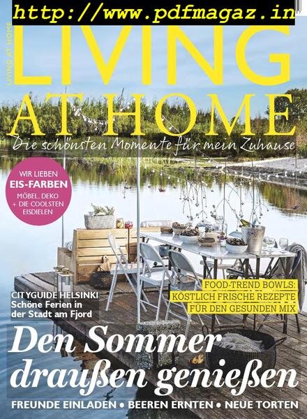 Living at Home – Juli 2019 Cover
