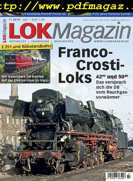 Lok Magazin – Juni 2019 Cover