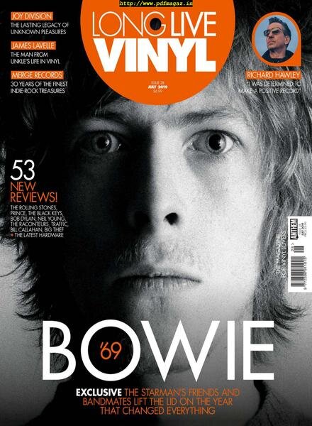 Long Live Vinyl – July 2019 Cover