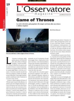 L’Osservatore – 11 maggio 2019