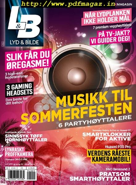Lyd & Bilde – mai 2019 Cover