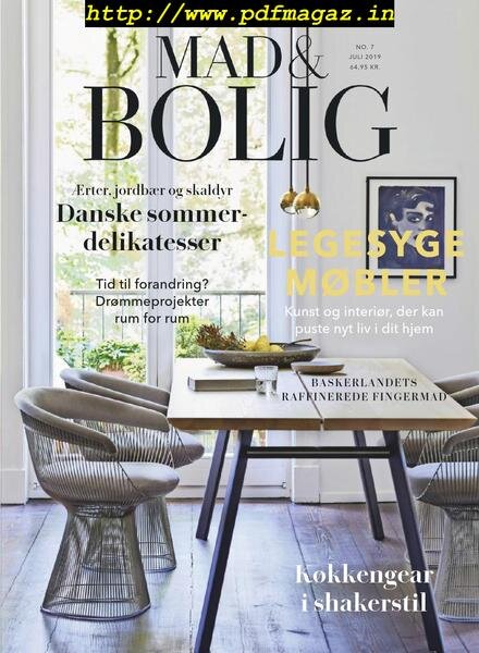 Mad & Bolig – juli 2019 Cover