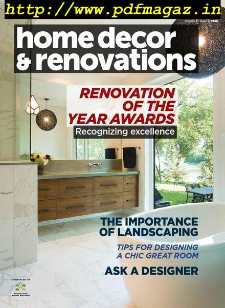 Manitoba Home Decor & Renovations – April-May 2019 Cover