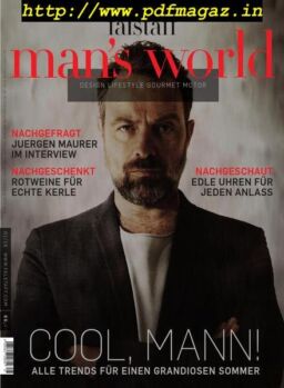 Man’s world – Mai 2019