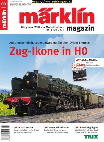 Marklin Magazin – Juni-Juli 2019 Cover