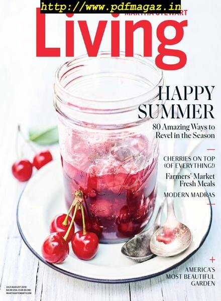 Martha Stewart Living – July 2019 Cover