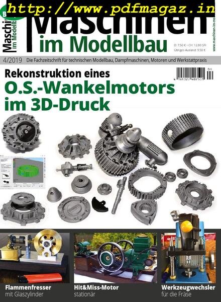 Maschinen im Modellbau – Juni 2019 Cover